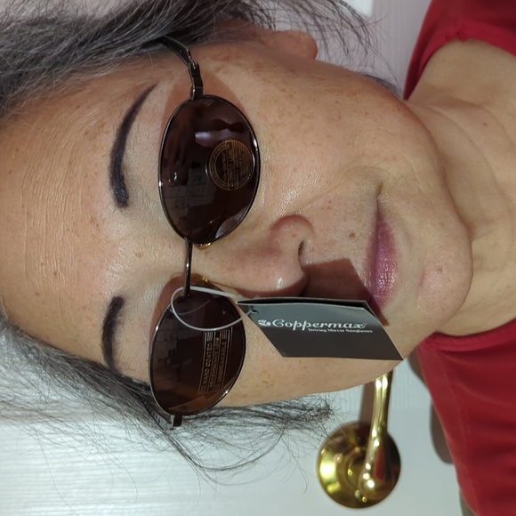 NWT Vintage style "Rumson Oval" metal frame w/Coppermax lens tech Eyewear - Picture 15 of 16